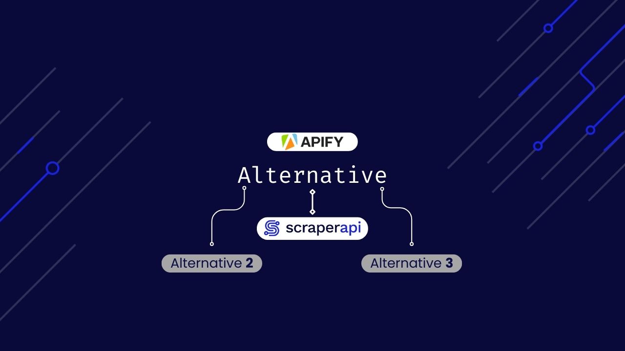 Discover the top alternatives to Apify for web scraping