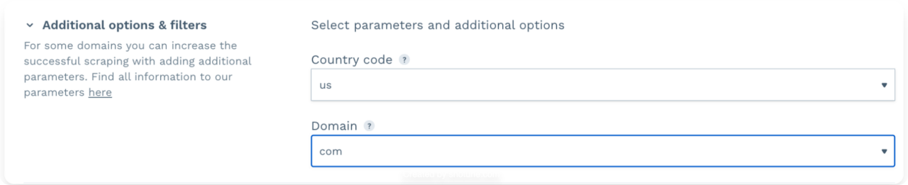 Customizing DataPipeline geotargeting