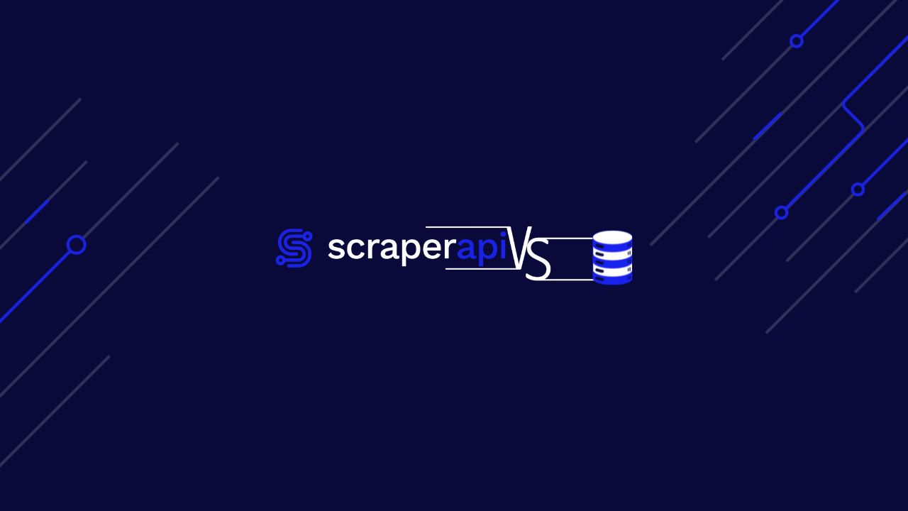 Full comparison between ScraperAPI and traditional proxy providers