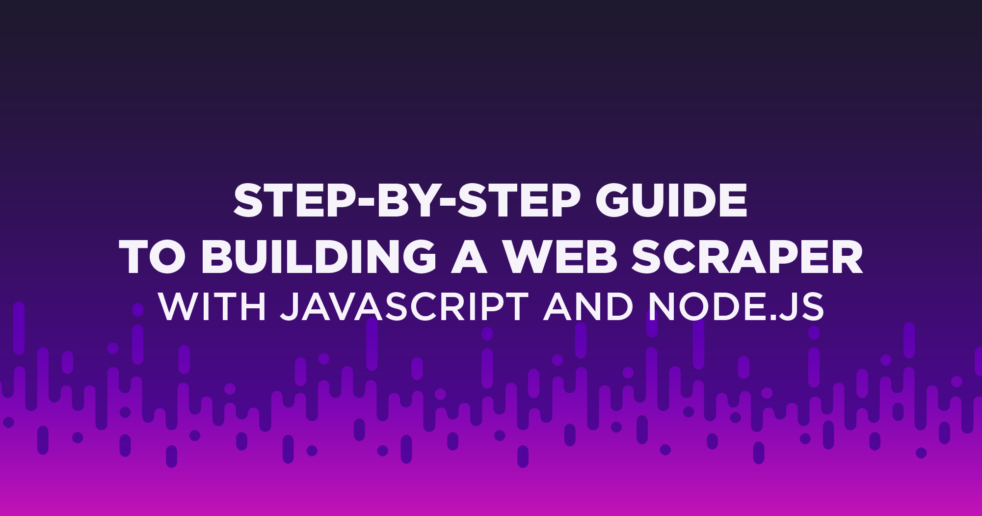 How To Web Scrape With JavaScript & Node.js + CAPTCHAs Tips